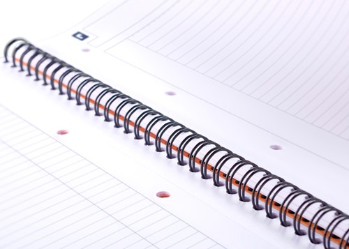 Spiraalblok Oxford International Notebook A4+ 160 pagina's lijn-2
