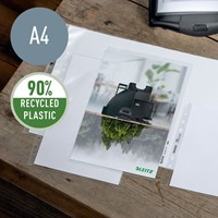 Insteekmap L-model Leitz Recycle A4 0.10mm PP transparant 25 stuks-3