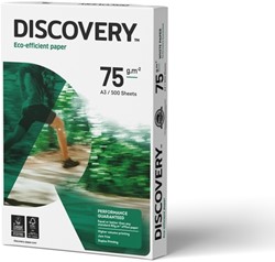 Kopieerpapier Discovery A3 75gr wit 500 vel