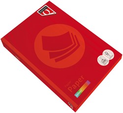 Kopieerpapier Quantore Colour A3 120gr felrood 250 vel