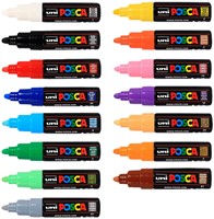 Paintmarker Uni POSCA PC7M breed donkerblauw-2