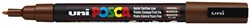 Paintmarker Uni POSCA PC3M fijn bruin