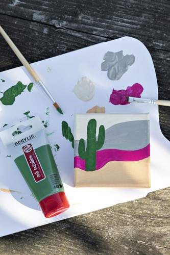 Acrylverf Talens Art Creation 390 pastelroze tube à 75ml-2
