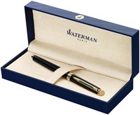 Rollerpen Waterman Hémisphère black lacquer GT fijn-2
