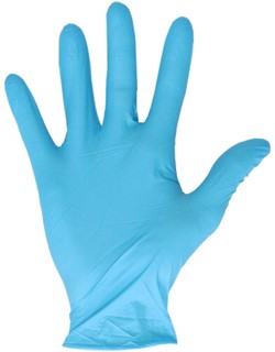Handschoen CMT L nitril blauw 100 stuks-2