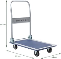 Transportkar BRASQ inklapbaar 150kg-1