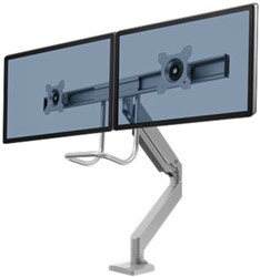 Monitorarm Fellowes Eppa Crossbar zilver