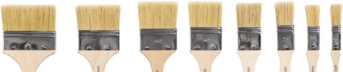 Kwast Qrea varkenshaar nr 3/4 breedte 20mm-3