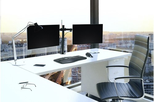 Monitorarm Kensington SmartFit Ergo uitschuifbaar dubbel-1