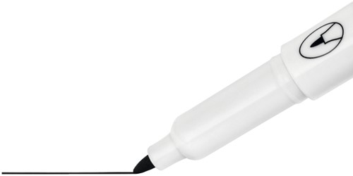 Whiteboardmarker Nobo Glide fijn zwart 1mm 4stuks-2