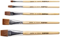 Kwast Qrea synthetisch set à 5 breedtes-2