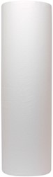 Onderzoektafelpapier Euro Products 2-laags 50cmx100m 250 vel wit 138052
