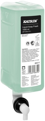 Handzeep Katrin Fresh vloeibaar 1000ml 86511