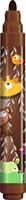 Viltstift Maped Jungle Fever Jumbo set à 12 kleuren-3