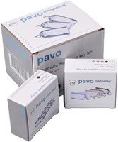 Sleutellabel Pavo Magnettag zwart 10 stuks-1