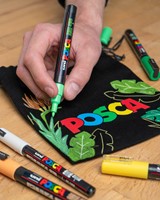 Paintmarker Uni POSCA PC1MC extra fijn appelgroen-4