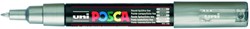 Paintmarker Uni POSCA PC1MC extra fijn zilver