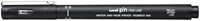 Fineliner Uni-ball Pin 0.9mm zwart-2