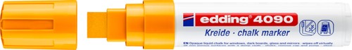 Krijtstift edding 4090 window blok 4-15mm neon oranje