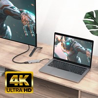 Adapter ACT USB-C 4K multiport voor 2 HDMI monitoren-4