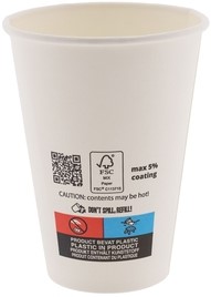 Beker 5% IEZZY 180ml karton 100 stuks wit-2