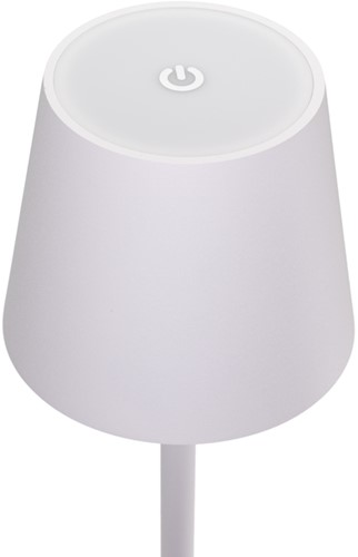 Tafellamp Securit Feline LED oplaadbaar dimbaar wit-2
