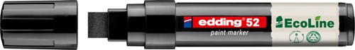 Paintmarker edding 52 EcoLine op waterbasis 4-15mm zwart