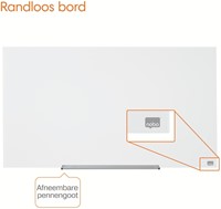 Glasbord Nobo Impression Pro 99,3x55,9cm briljant wit-1
