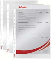 Showtas Esselte copy safe 0.06mm PP A4 glashelder 100 stuks-11