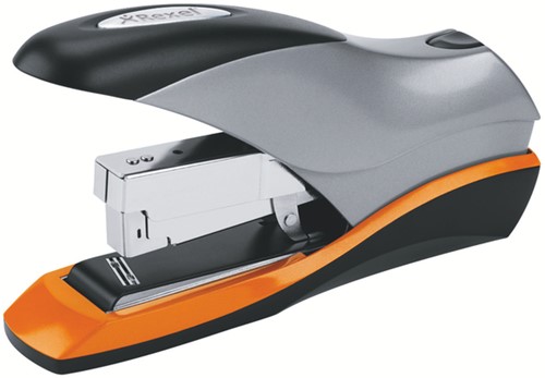 Nietmachine Rexel Optima 70 Low Force Heavy Duty 70vel zwart/zilver