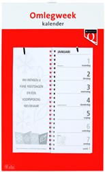 Weekomlegkalender 2027 Quantore