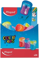 Puntenslijper Maped Color'Peps 2gaats display á 24 stuks assorti-2