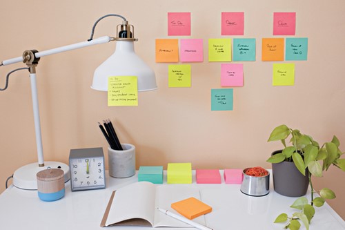 Memoblok Post-it 2030 76x76mm kubus ultra assorti-1