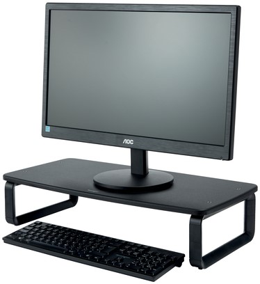 Monitorstandaard Kensington SmartFit extra breed zwart-3