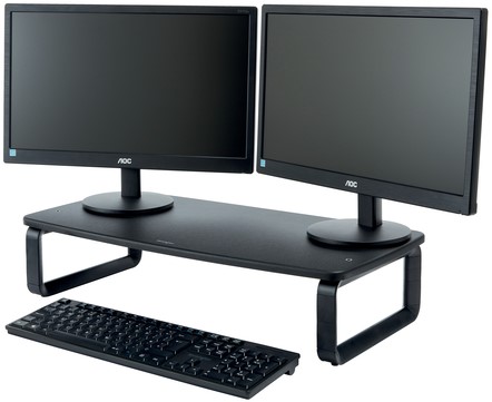 Monitorstandaard Kensington SmartFit extra breed zwart-4