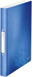 Ringband Leitz WOW A4 2-rings O-mechaniek 32mm PP blauw