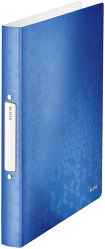 Ringband Leitz WOW A4 2-rings O-mechaniek 32mm PP blauw