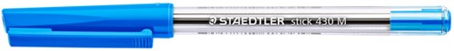 Balpen Staedtler Stick 430 medium blauw-3