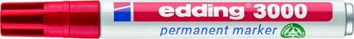 Viltstift edding 3000 rond 1.5-3mm rood-2