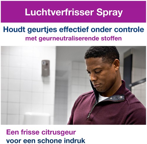 Luchtverfrisser Tork A1 Premium spray citrus 236050-1