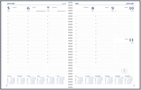 Agenda 2027 Ryam Weekplan Wire-o 7dagen/2pagina's zwart-2