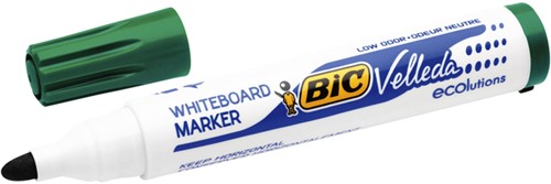 Whiteboardmarker Bic Velleda 1701 rond large groen