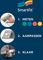 Monitorarm Kensington SmartFit ruimtebesparend dubbel-5