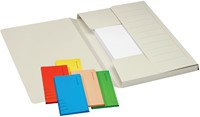Dossiermap Djois Secolor Mammoet folio 3 kleppen 250gr recycled groen 50 stuks-2