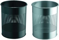 Papierbak Durable 3310-23 15 liter 165mm perforatie zilver-2