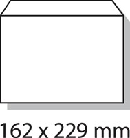 Envelop Quantore bank C5 162x229mm wit 500 stuks-2
