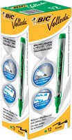 Whiteboardmarker Bic Velleda liquid rond medium groen-3