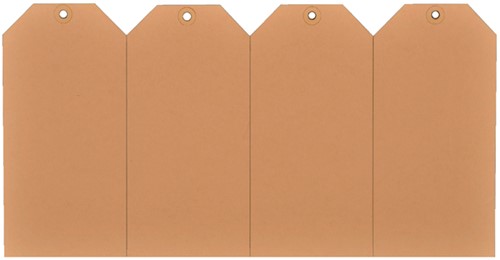 Label karton nr 8 200gr 70x140mm chamois 1000 stuks-2