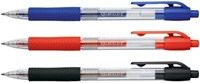 Gelschrijver Quantore gripdrukknop 0.7mm zwart-2