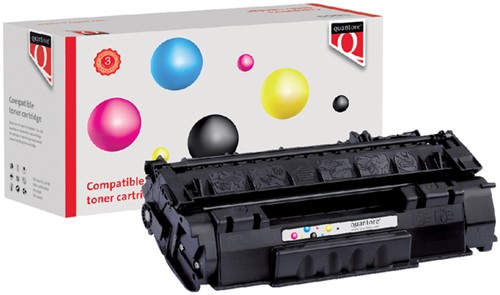 Tonercartridge Quantore alternatief tbv HP Q7553A 53A zwart-2